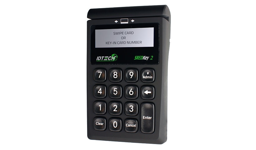 ID TECH SREDKey 2 Encrypted Keypad with MagStripe Reader