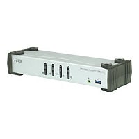 ATEN CS1914 KVMP Switch - commutateur écran-clavier-souris/audio/USB - 4 ports