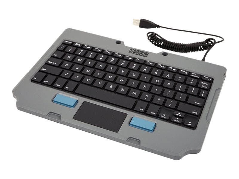 Gamber Johnson Rugged Lite - keyboard - with touchpad - QWERTY - US