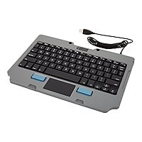 Gamber Johnson Rugged Lite - keyboard - with touchpad - QWERTY - US