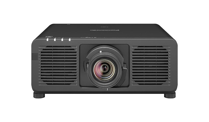 Panasonic PT-REZ80LBU - DLP projector - no lens - LAN - black