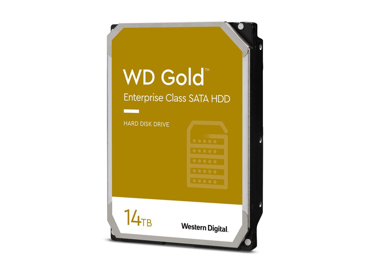 WD Gold WD142KRYZ - disque dur - Enterprise - 14 To - SATA 6Gb/s