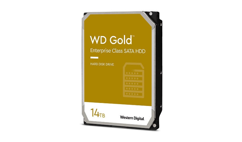 WD Gold WD142KRYZ - disque dur - Enterprise - 14 To - SATA 6Gb/s