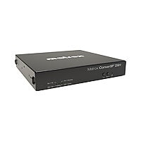 Matrox ConvertIP DSH Transmitter/Receiver Device with 2xSFP28 and 1xRJ-45 P