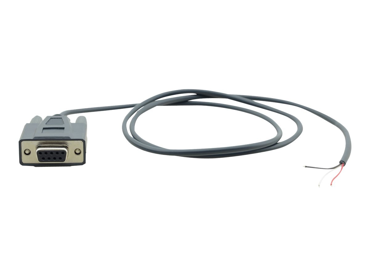 Kramer C-D9F/OPEN-6 - serial cable - DB-9 to bare wire - 6 ft
