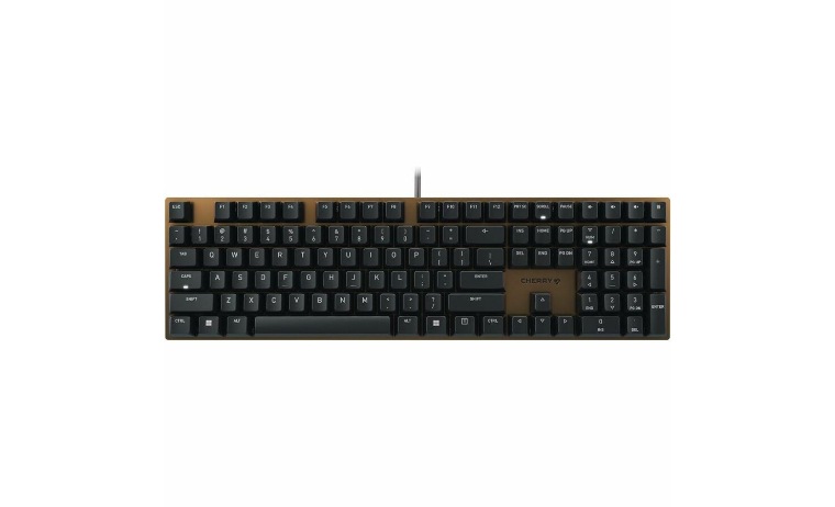 CHERRY KC 200 MX-Wired Keyboard - MX2A BROWN - Black/Bronze