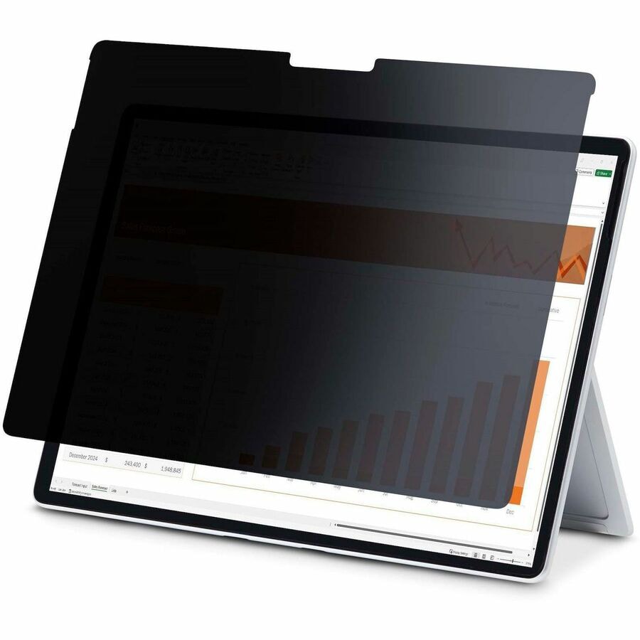 StarTech.com 4-Way Privacy Screen For 13-inch Surface Pro 8/9/X Laptop, Portrait/Landscape, Touch-Enabled, +/- 30°