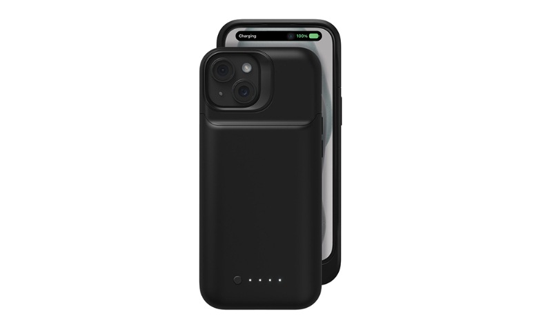 mophie juice pack Case for iPhone 15 - Black - 401014297 - Office Basics -  CDW.com