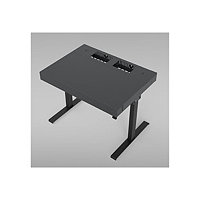 Heckler lectern - Sit-Stand - for LCD display / keyboard / mouse / CPU - 4U