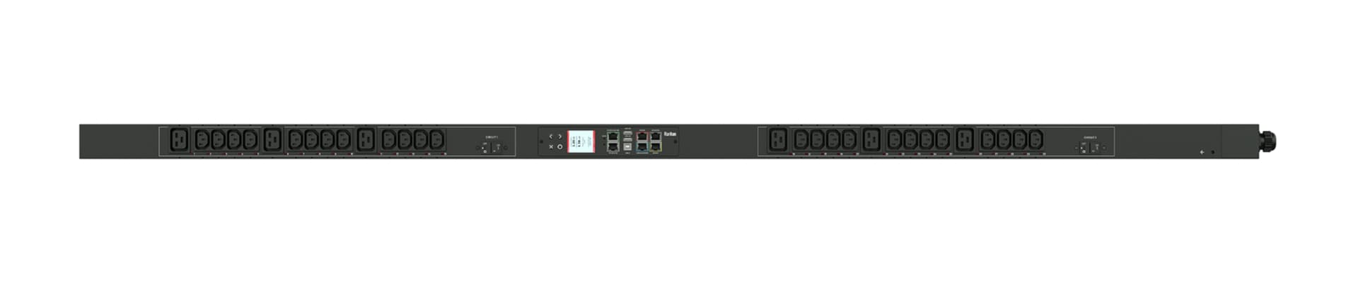 Raritan Single Phase Rack Power Distribution Unit with 24xC13 and 6xC19 Receptacles