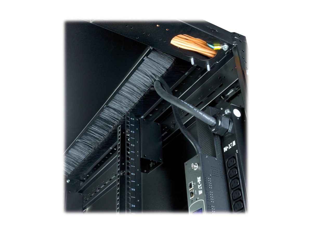 Thumbnail 5 of 8 for Eaton Paramount 51U Server Rack Enclosure - 48 in. Depth, Doors Included, No Side Panels, TAA