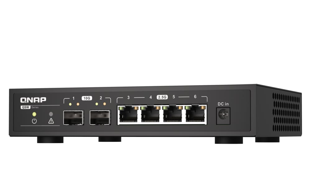 QNAP QSW-2104-2S 10 Gigabit Ethernet Unmanaged Switch - US