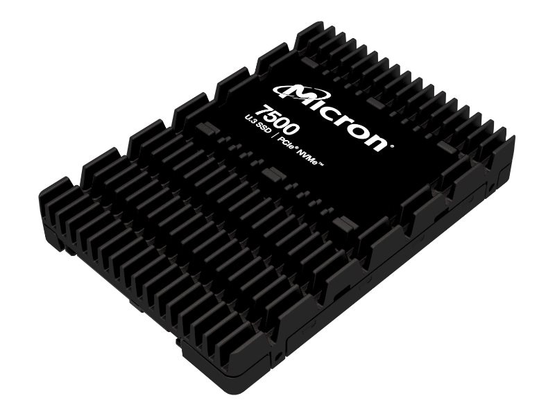 Micron 7500 MAX - SSD - Mixed Use - 1.6 TB - U.3 PCIe 4.0 (NVMe)