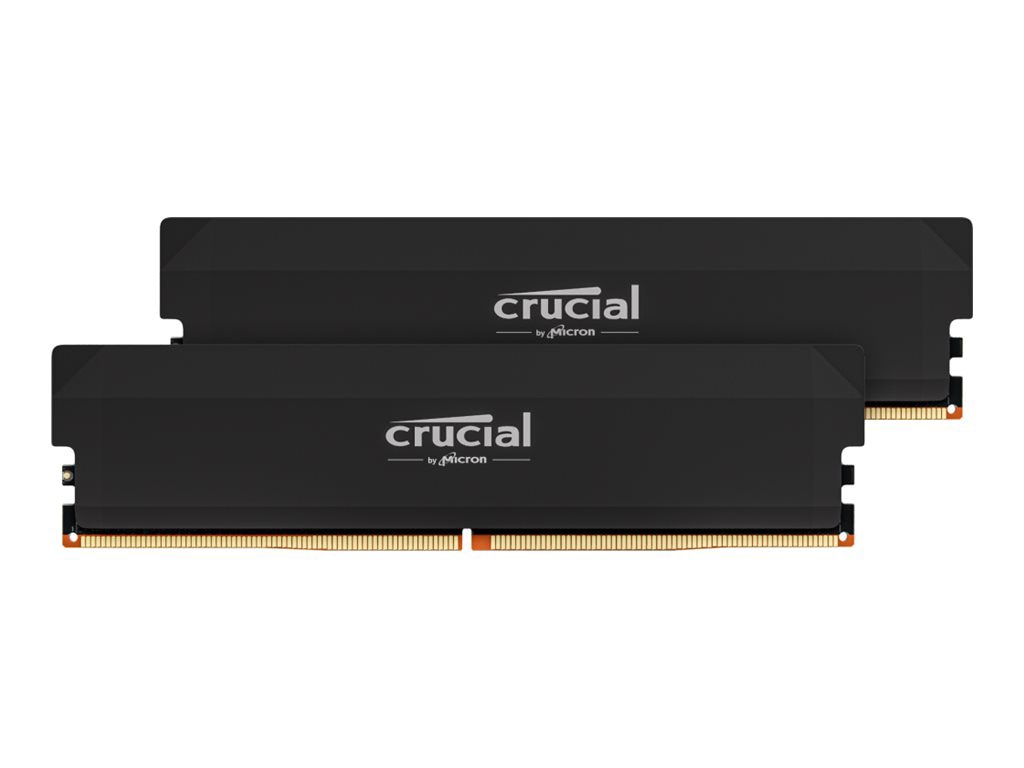 Crucial Pro - Overclocking Edition - DDR5 - kit - 32 GB: 2 x 16 GB - DIMM 288-pin - 6000 MHz / PC5-48000 - unbuffered