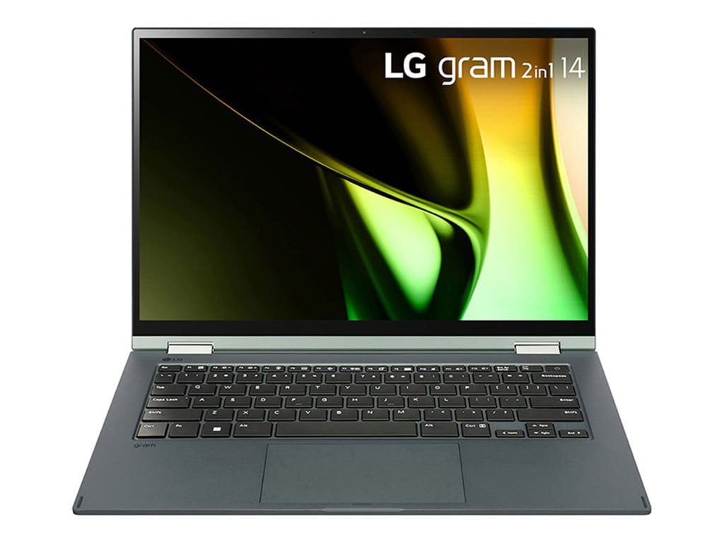 LG Gram 14" Core Ultra7 155H 16GB 512GB Dual SSD Windows 11 Pro 2-in-1 Laptop