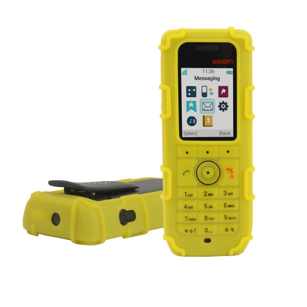 zCover gloveOne Ruggedized Silicone Case for d63/i63, 3735 and 5634 Handset - Yellow