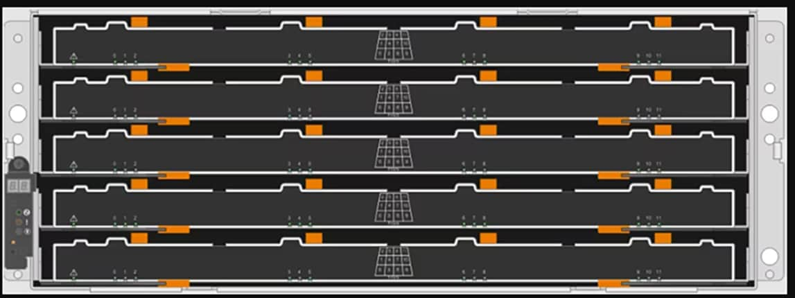 NetApp DS460C 12Gbps 4U Disk Shelf - Empty