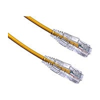 Axiom BENDnFLEX Ultra-Thin - patch cable - 6 in - yellow