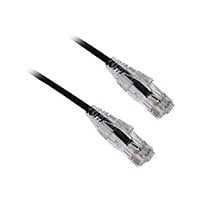 Axiom BENDnFLEX Ultra-Thin - patch cable - 2 ft - black