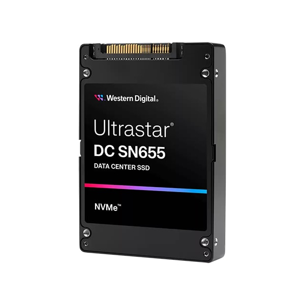 HGST Western Digital Ultrastar DC SN655 7.68TB NVMe Solid State Drive