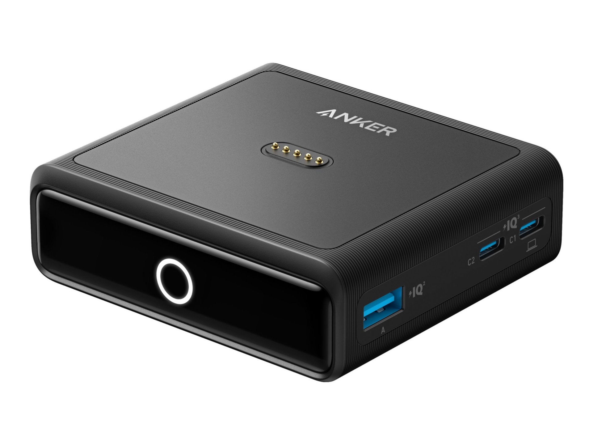 Anker Prime 100W Base - Wireless - GaN - 4-in-1 - LED