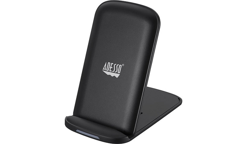 Adesso 10W Max Qi-Certified 2-Coil Foldable Wireless Charging Stand