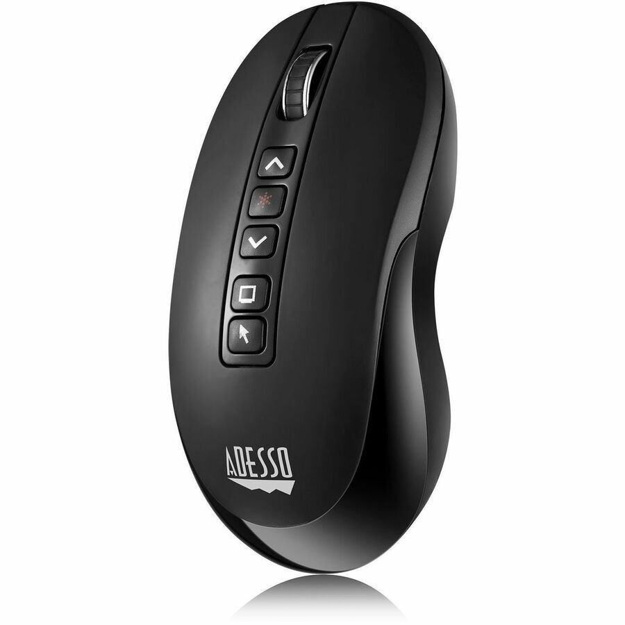 Adesso Air Mouse Wireless Desktop Presenter Mouse With Laser Pointer ...