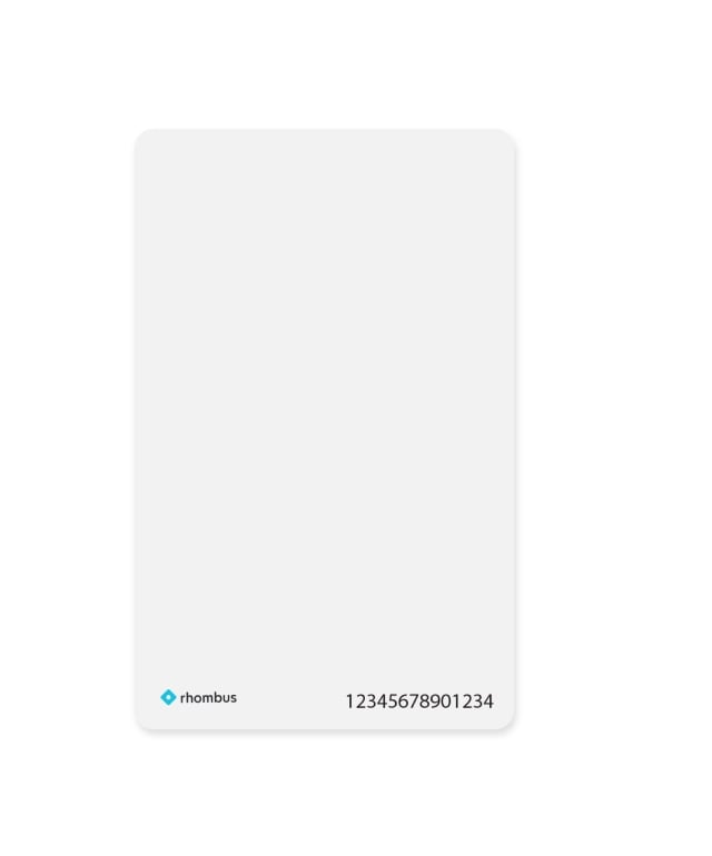 RHOMBUS SECURE CARD 100PK