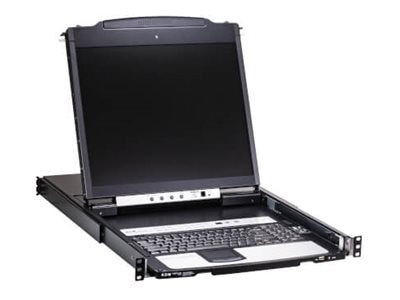 Eaton 16-Port Cat5 KVM over IP Switch - 19 in. LCD, 1 Remote or 1 Local Use