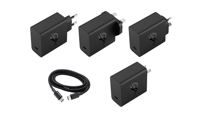 ASUS power adapter - 24 pin USB-C - 65 Watt