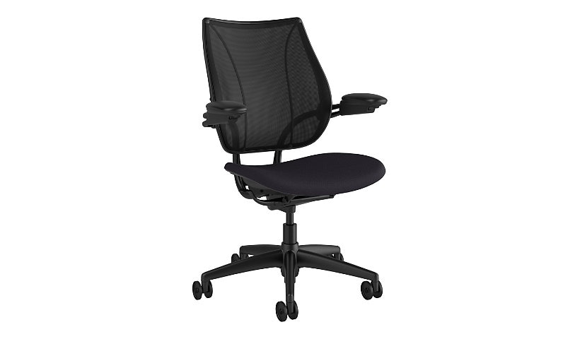 Humanscale Liberty - chair - Corde 4 - black, graphite