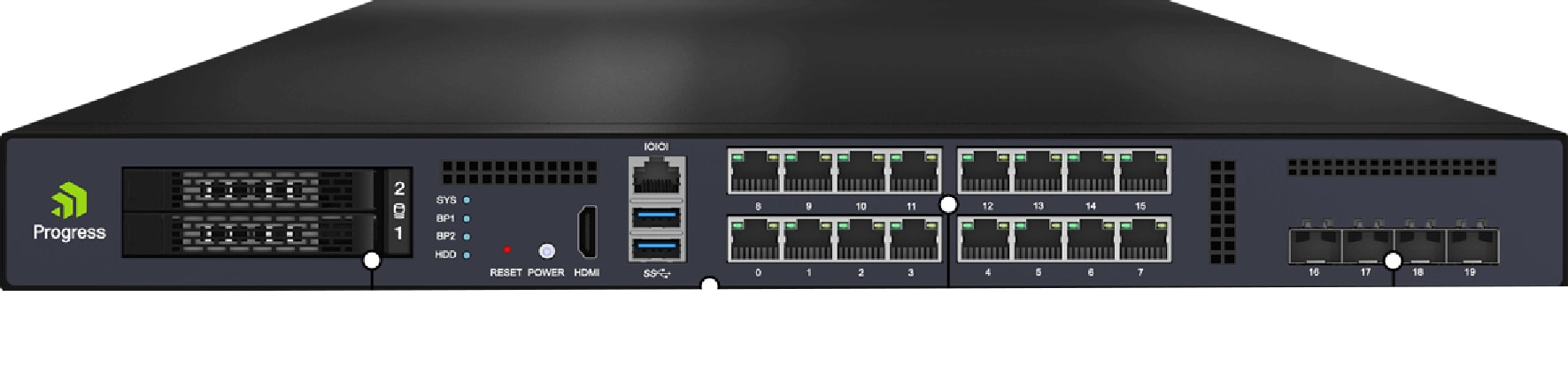 Progress Kemp LoadMaster X15-NG 16x1GbE 4x10G 32GB Load Balancer