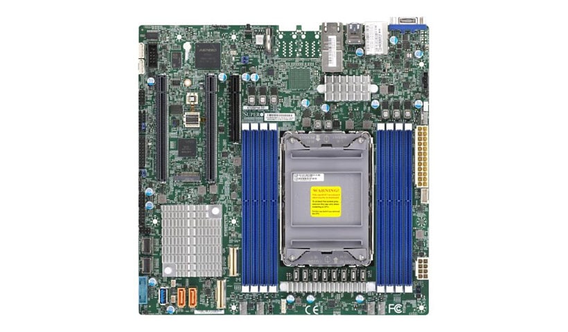 SUPERMICRO X12SPM-TF - motherboard - micro ATX - LGA4189 Socket - C621A