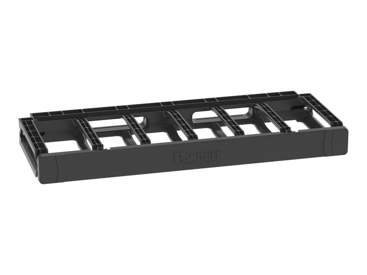 Panduit PatchRunner 2 Single Sided Manager - rack cable management panel (horizontal) - 1U