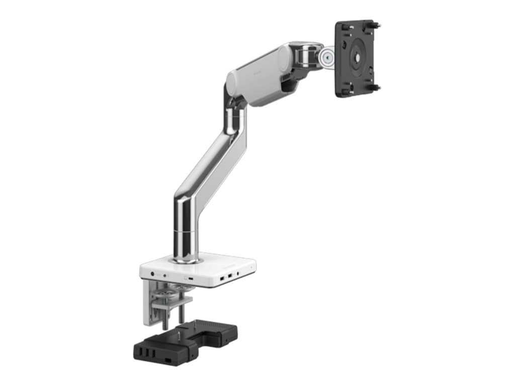 Humanscale M8.1 mounting kit - for LCD display - aluminum, white trim