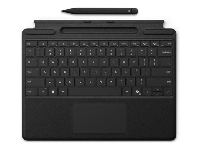 Microsoft Surface Pro Keyboard - keyboard - with trackpad, accelerometer, Surface Slim Pen 2 storage and charging tray -