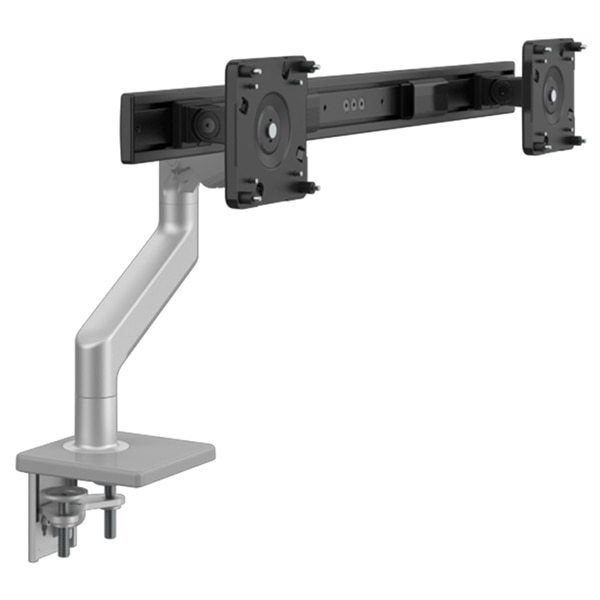 Humanscale M8.1 Monitor Arm for 2 Monitors - Silver