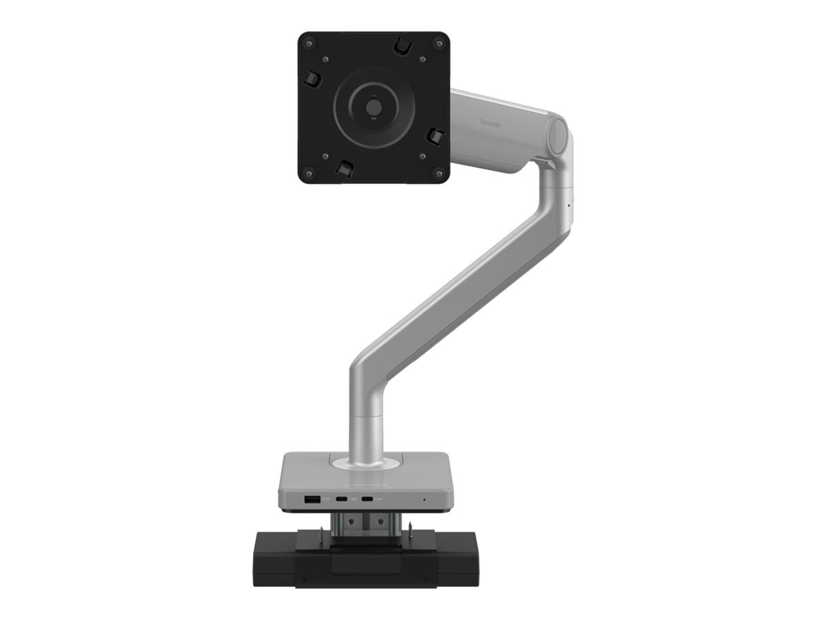 Humanscale M2.1 mounting kit - for LCD display - silver, gray trim