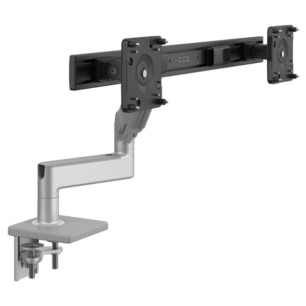 Humanscale M8.1 Monitor Arm for 2 Monitors - Silver