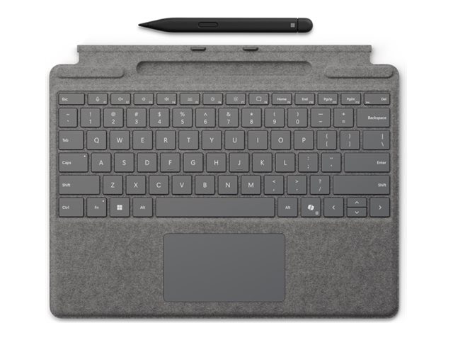 Microsoft Surface Pro Keyboard - keyboard - with accelerometer, trackpad, Surface Slim Pen 2 storage and charging tray -