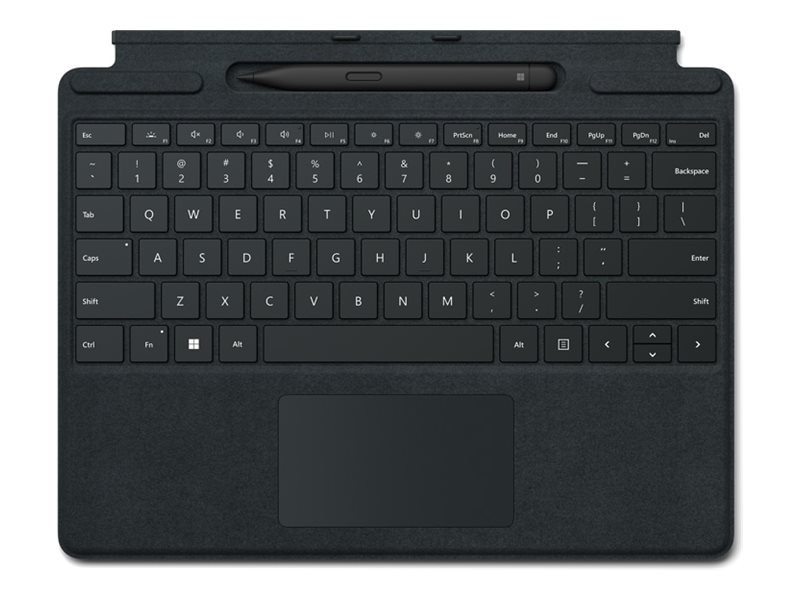 Microsoft Surface Pro Signature Keyboard - keyboard - with accelerometer, Surface Slim Pen 2 storage and charging tray,