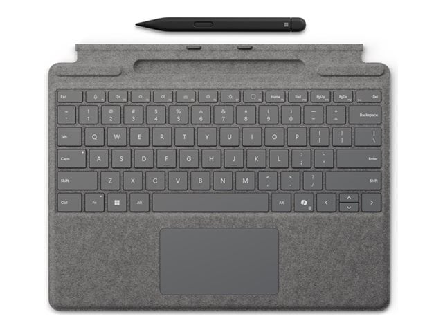 Microsoft Surface Pro Keyboard - keyboard - with trackpad, accelerometer, Surface Slim Pen 2 storage and charging tray -