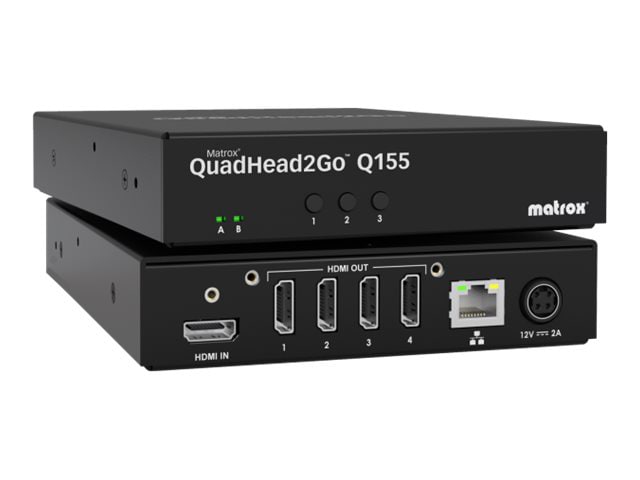 Matrox QuadHead2Go Q155 - video wall controller - 1 GB - TAA Compliant