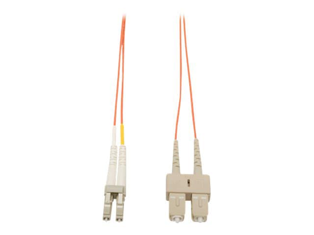 Eaton Tripp Lite Series Duplex Multimode 62.5/125 Fiber Patch Cable (LC/SC), 5M (16 ft.) - patch cable - 5 m