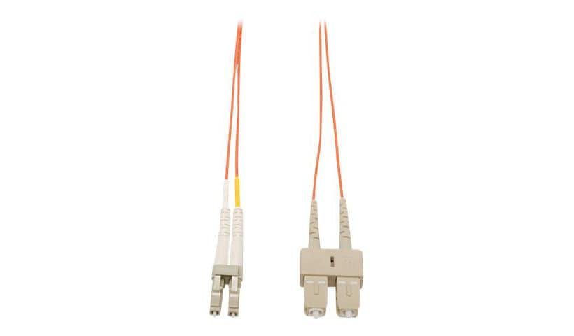 Eaton Tripp Lite Series Duplex Multimode 62.5/125 Fiber Patch Cable (LC/SC), 5M (16 ft.) - patch cable - 5 m