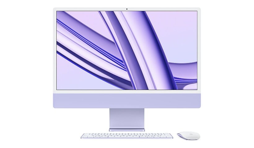 Apple iMac with 4.5K Retina display - all-in-one - M3 - 16 GB - SSD 512 GB - LED 24"