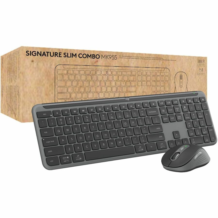 Logitech Signature MK955 Slim Combo for Business - keyboard and mouse set I