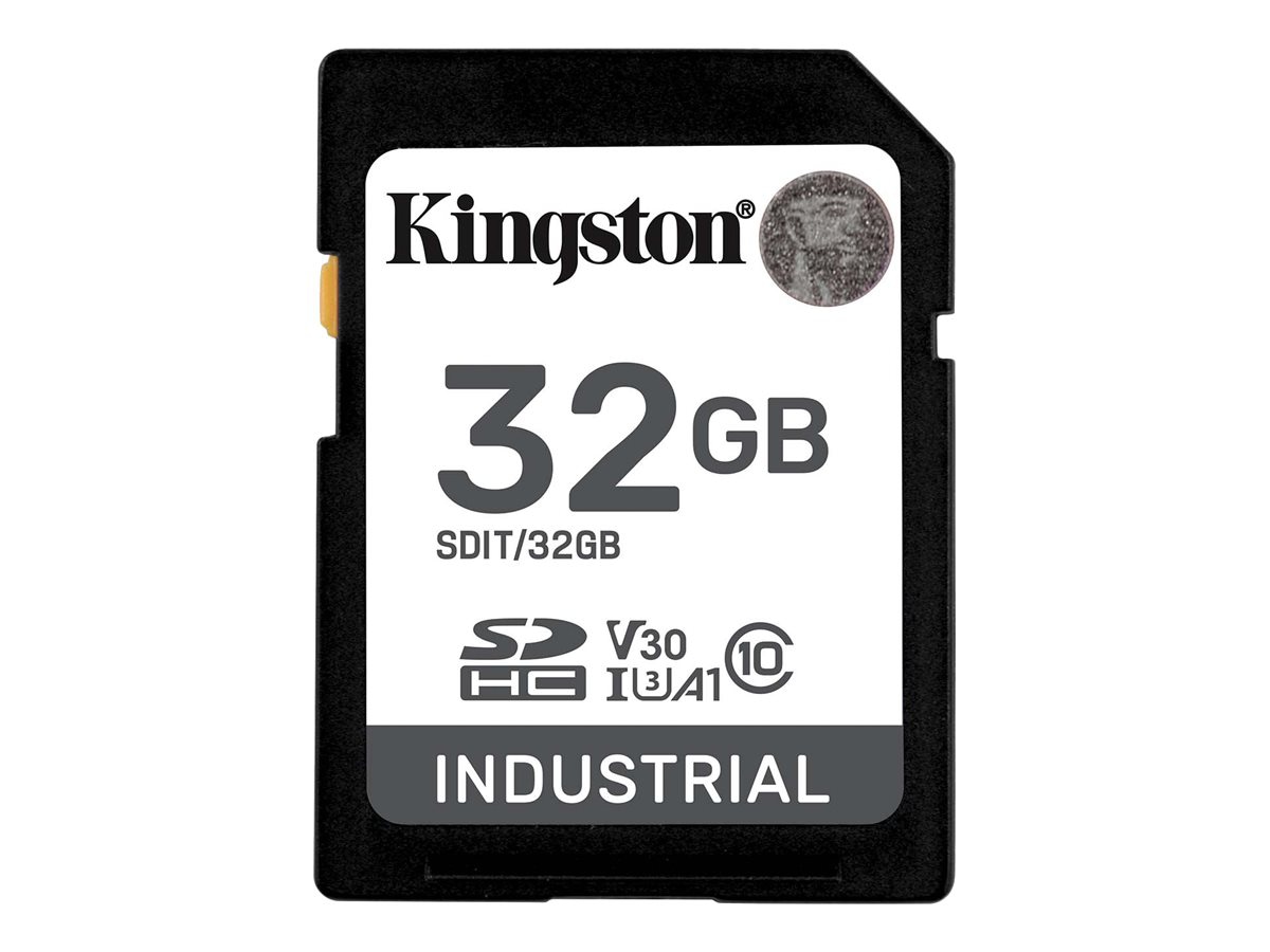 Kingston Industrial - flash memory card - 32 GB - microSDHC UHS-I