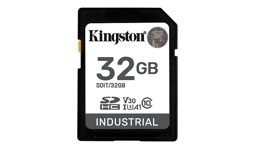 Kingston Industrial - carte mémoire flash - 32 Go - microSDHC UHS-I