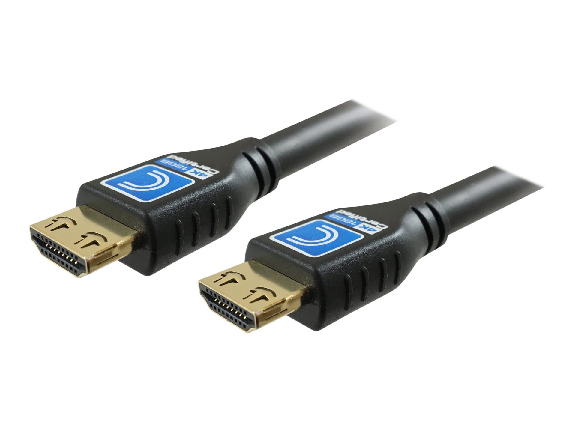 Comprehensive Pro AV/IT Certified 18Gb 4K High Speed HDMI Cable with ProGrip - HDMI cable with Ethernet - 50 ft